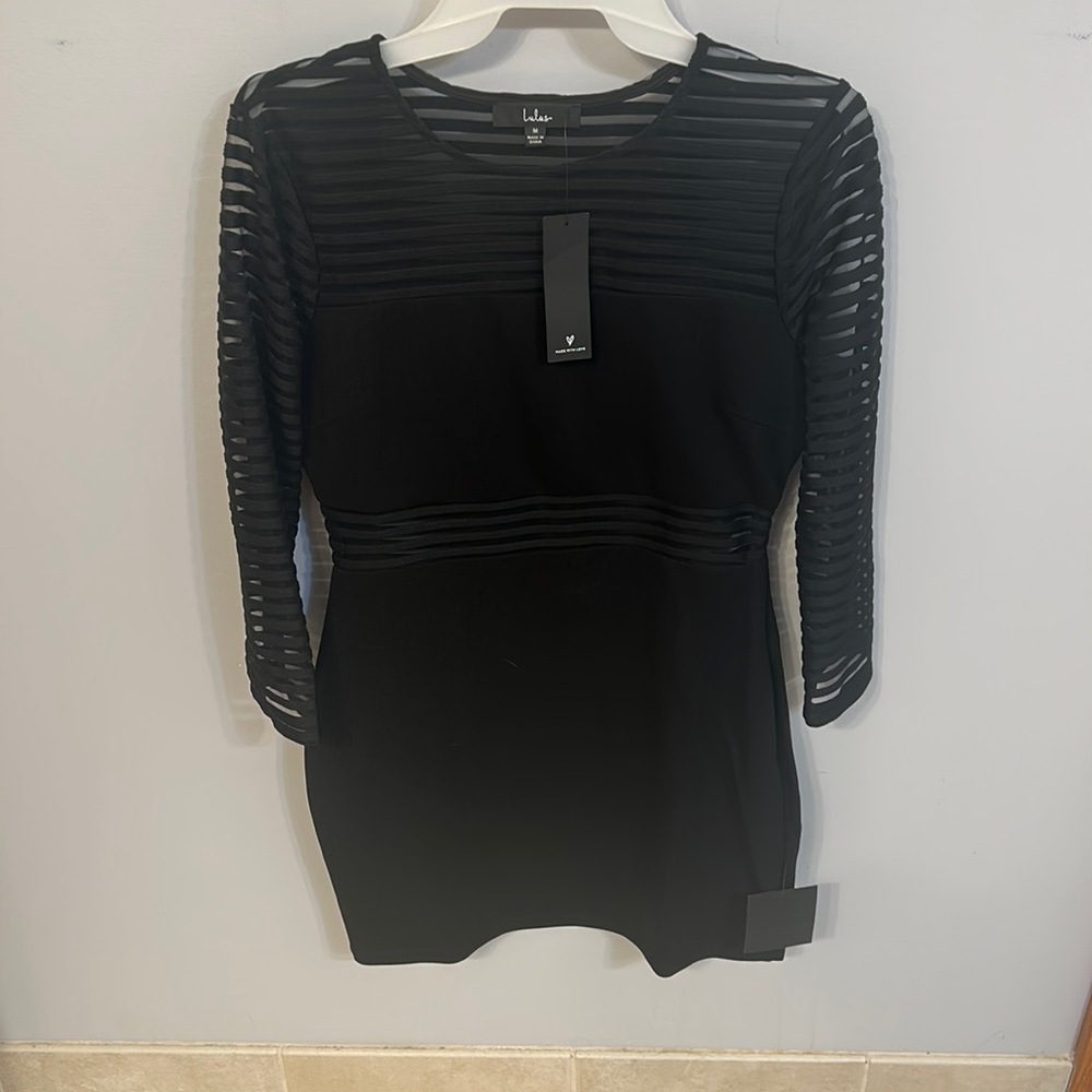 Black lulus dress
